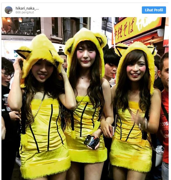 20 Kostum Halloween di Shibuya yang Banjir Wanita: Bikin Pria Tegang dan Menelan Ludah!