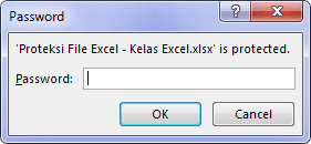 Enkripsi File Excel Dengan Password