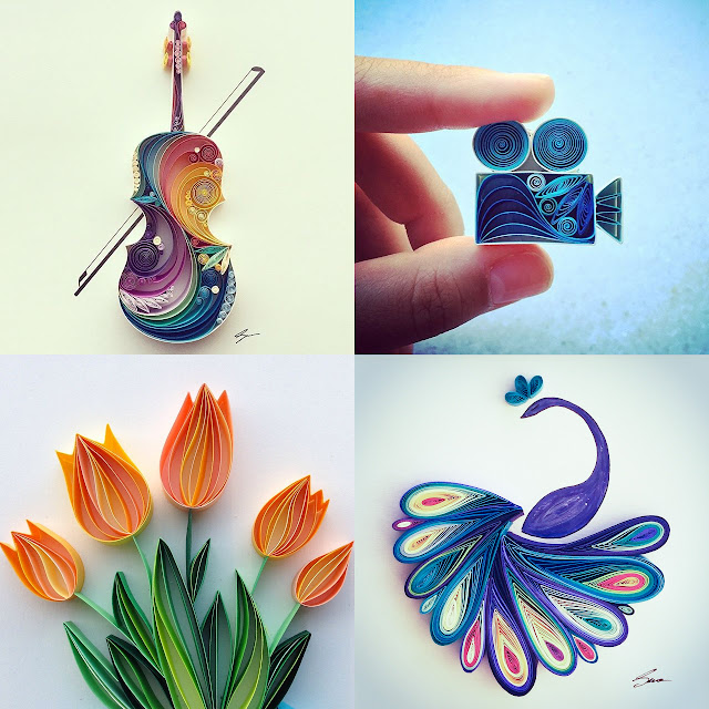 paper quilling Art Craft Gift Ideas