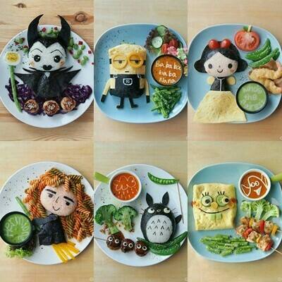 Kreasi Sajian Makanan Unik Untuk Si Kecil yang Susah Makan Kreasi Sajian Makanan Unik Untuk Si Kecil yang Susah Makan