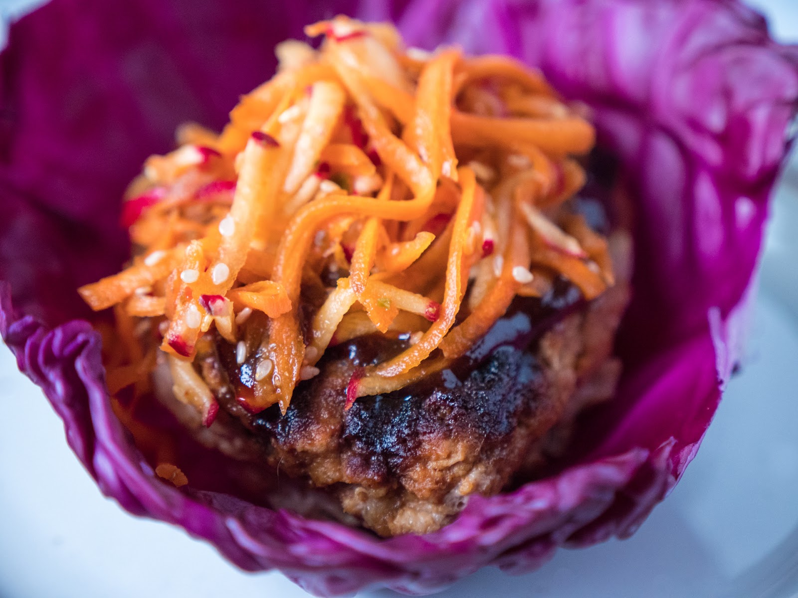 Korean Barbecue Turkey Burgers » Local Food Rocks