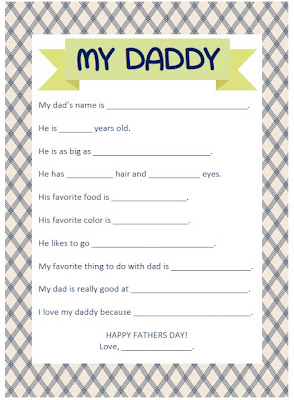 20 Free Father's Day Printables: Last Minute Cards, Gifts, Decor and ...
