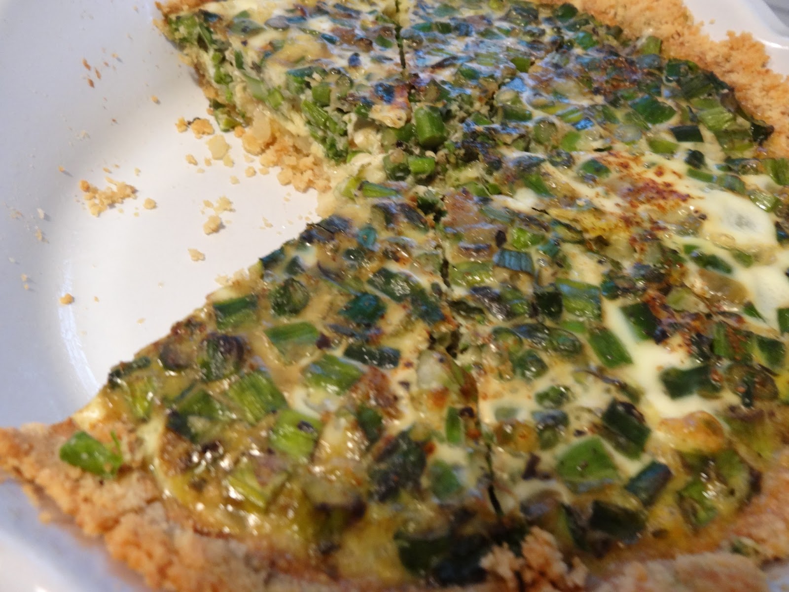 Asparagus Onion Quiche