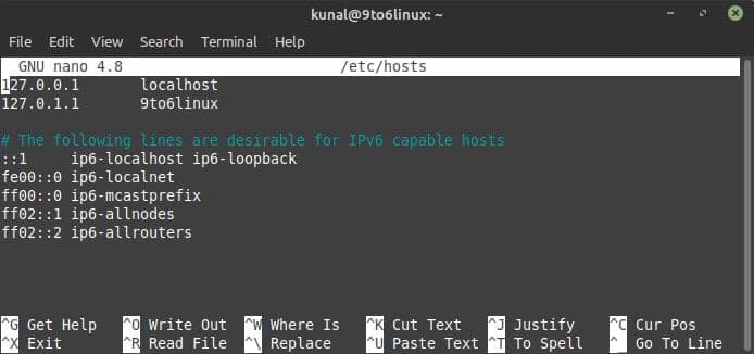 How to change Hostname (computer name) in Linux
