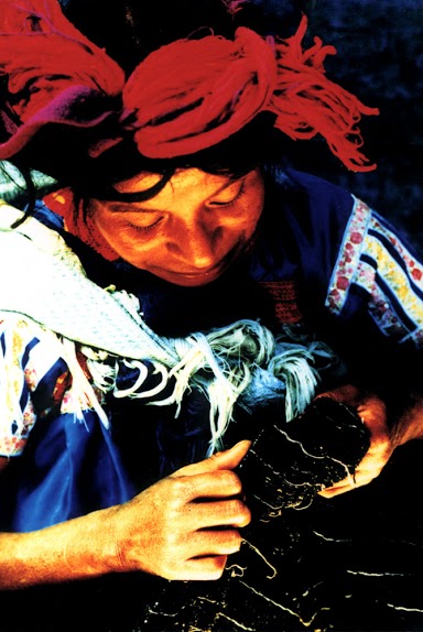 Woman Weaving- Chiapas