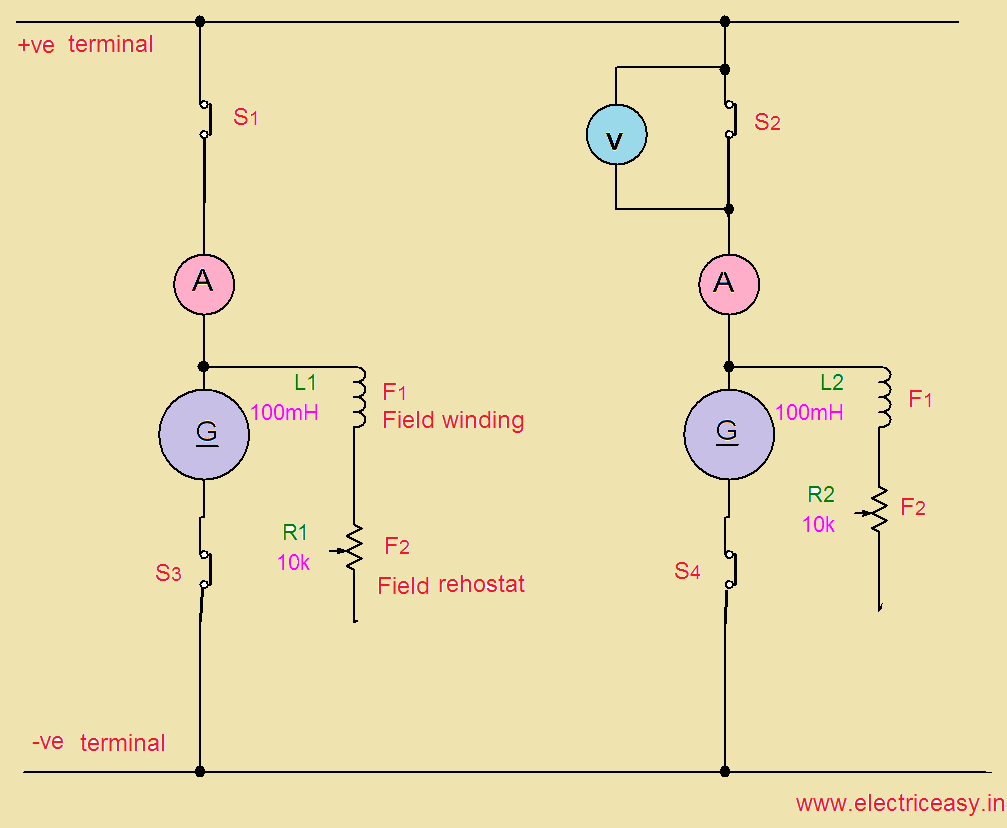 Parallel operation of DC generators | Electric easy