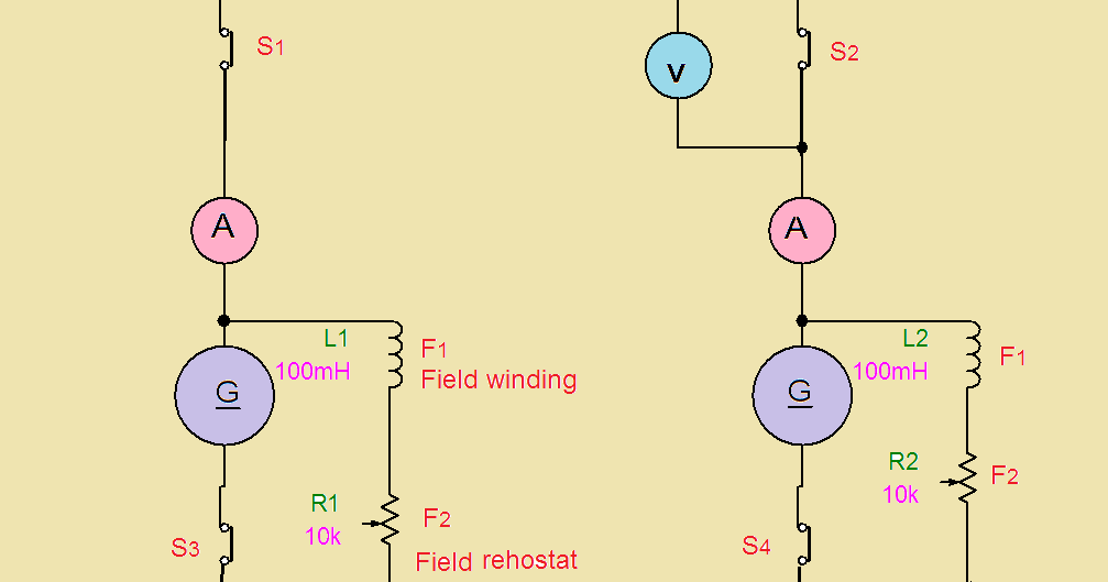 Parallel operation of DC generators Electric easy