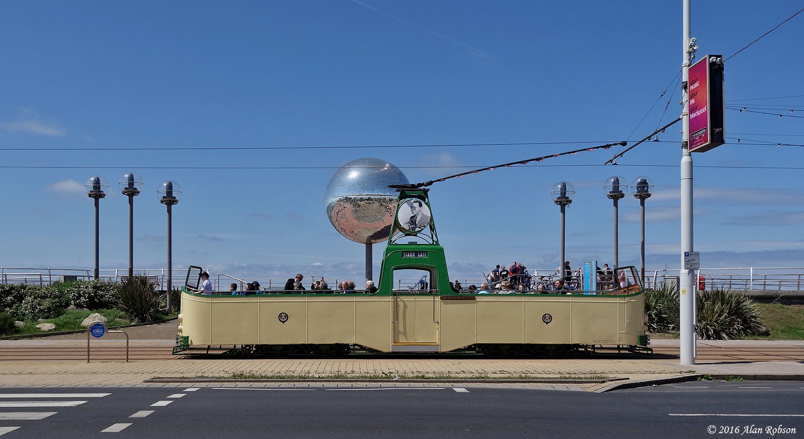 Blackpool Tram Blog Boating to Starr Gate