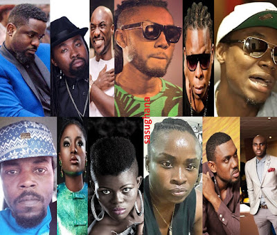 Ghana Celebrities Sarkodie Obrafour react to Amakye Dede accident 