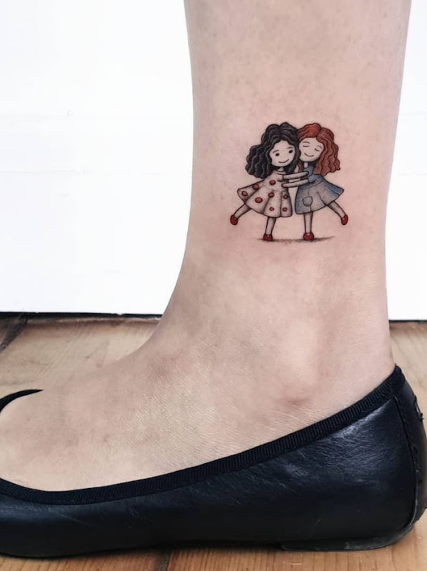 Mini tatuagens femininas super fofinhas