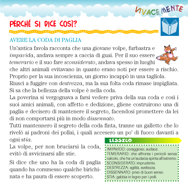 VIVACEMENTE il giornalino del cuore e