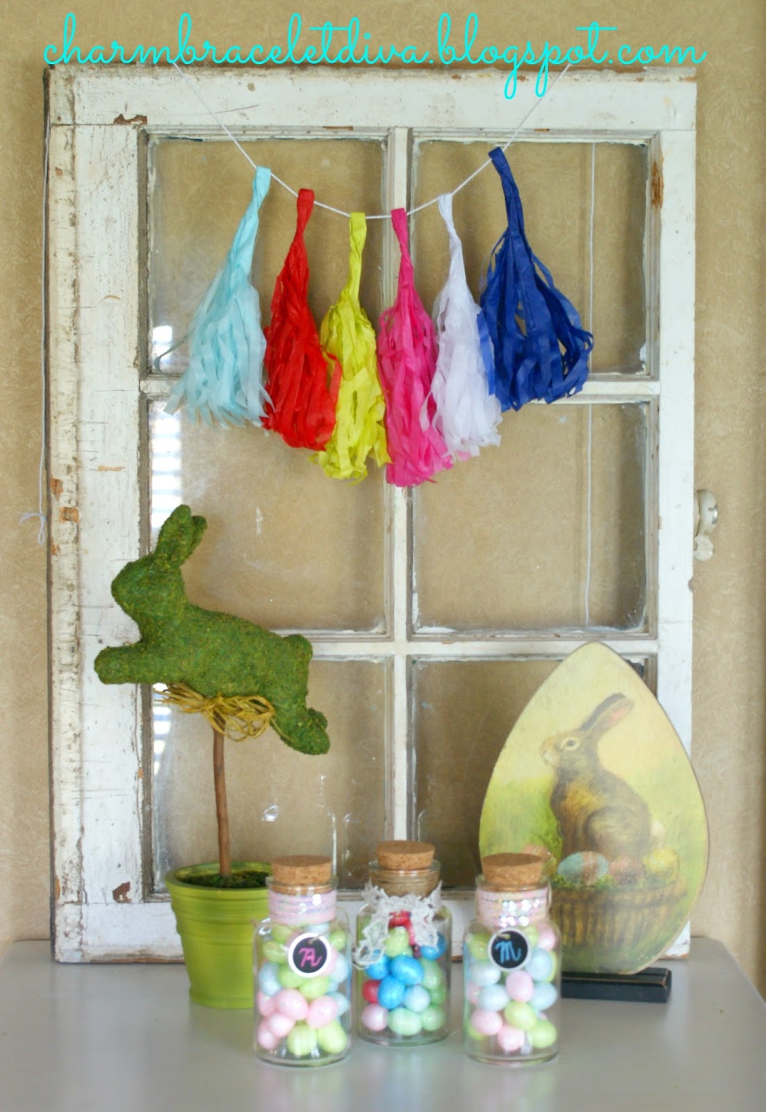 Our Hopeful Home VintageInspired Easter Candy Jars