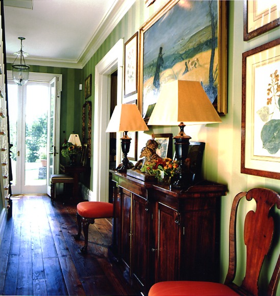 redbrickbuilding "Landing strip" options for front entryway