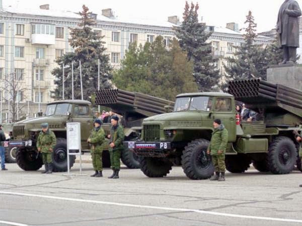 Россия продолжает ввод своих войск и техники на территорию Украины