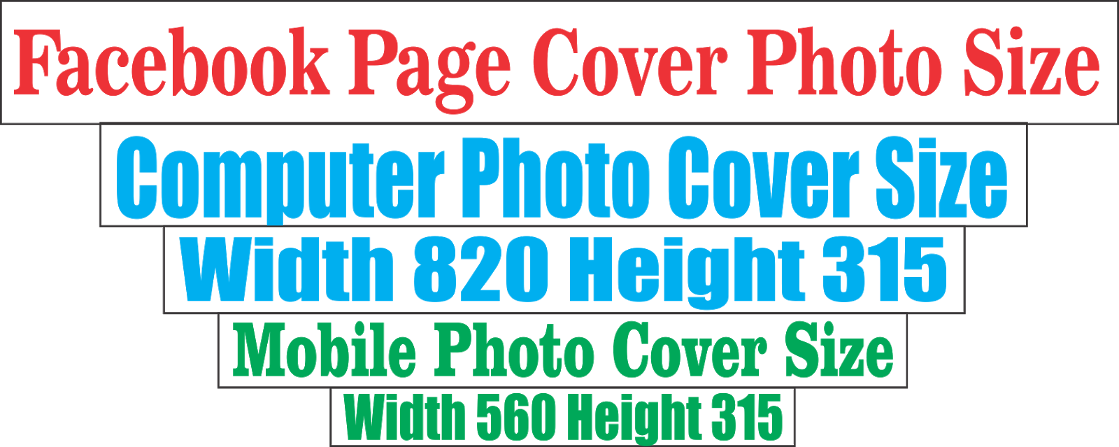Facebook Page Cover Photo Size 2018 Template Facebook Page