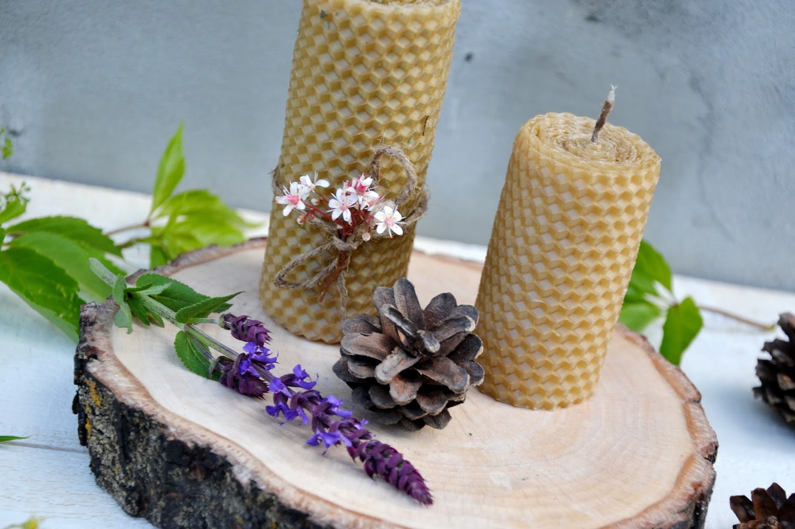 Я люблю HandMade: Медовые свечи
