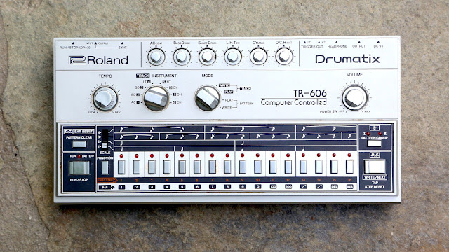 MATRIXSYNTH: Roland TR-606 Drumatix Vintage Analog Drum Machine with ...