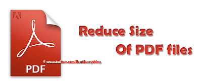 Reduce or compress PDF files easily.
