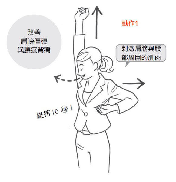 腰背減壓操1