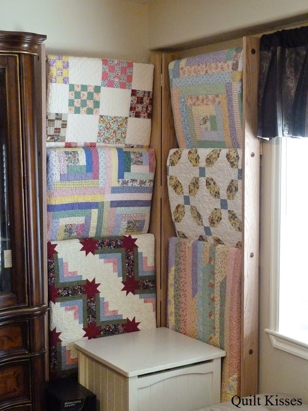 Quilt Kisses SidebySide Quilt Ladder Tutorial