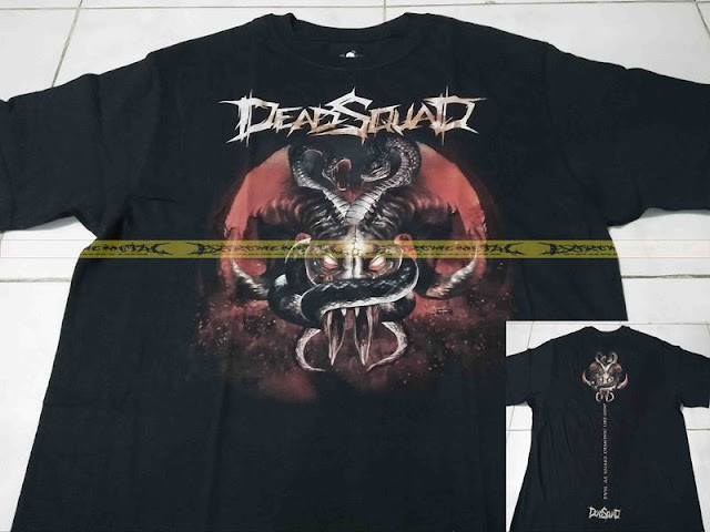 T-Shirt DEADQUAD - Evil As Snake Demonic Like Goat