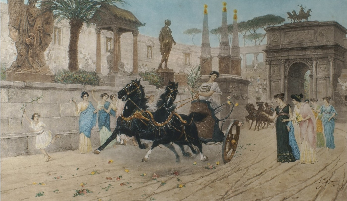 Paintings by Edouardo Ettore Forti (1850-1940)