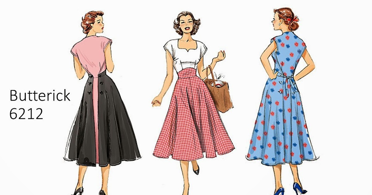 Pintucks: New Vintage Pattern Review: Butterick 6212 Pop Over Dress