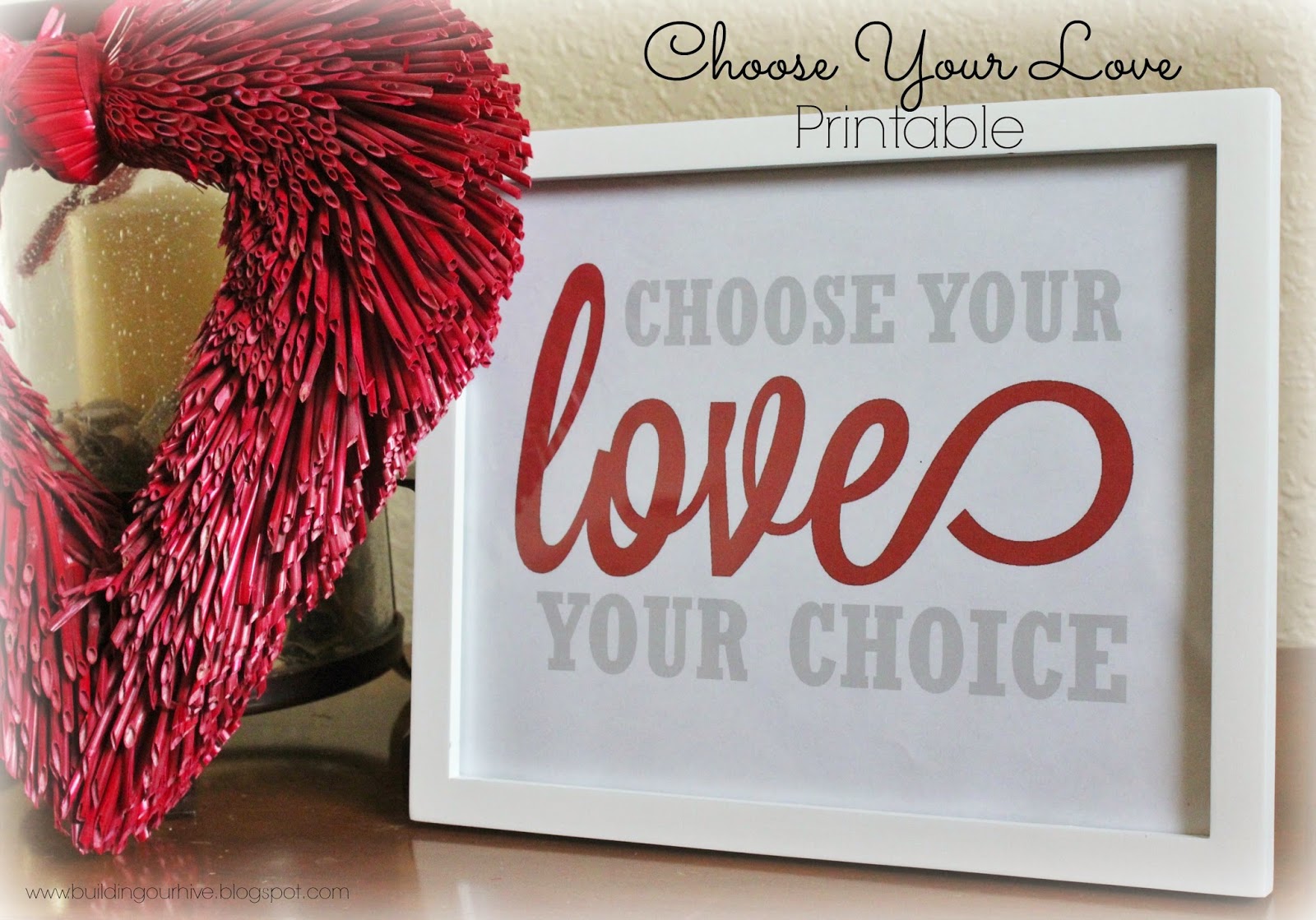 You can choose life. Love choice.