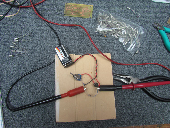 Testing Germanium Transistors For Leakage and Gain Crawls Backward