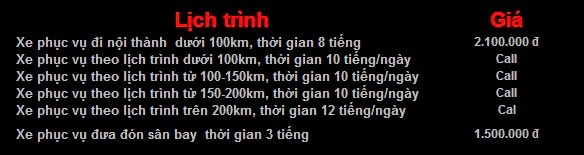 Bảng giá Cho thuê xe 35 chỗ ISUZU SAMCO tại Hà Nội