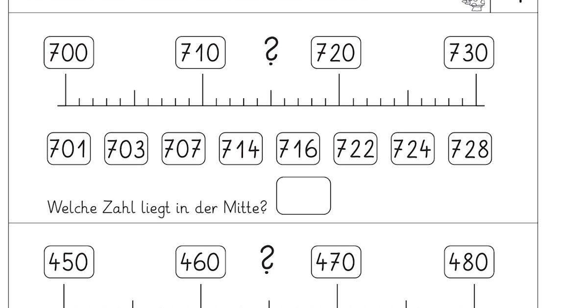 Lernstübchen: Zahlen am Zahlenstrahl (11)