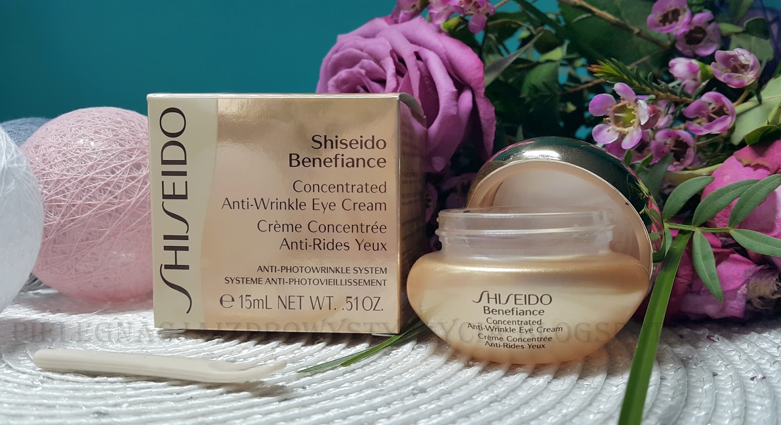 Krem pod oczy Shiseido Benefiance Concentrated Anti-Wrinkle Eye Cream ...
