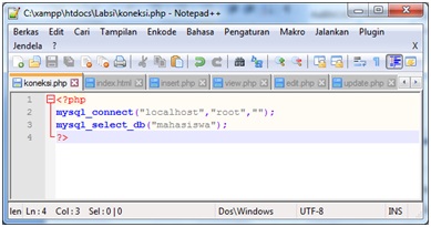 Catatan Abu-abu: Membuat Program Koneksi pada PHP
