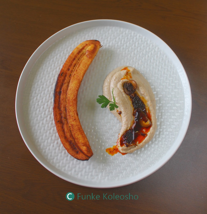 Plantain & Bean Hummus