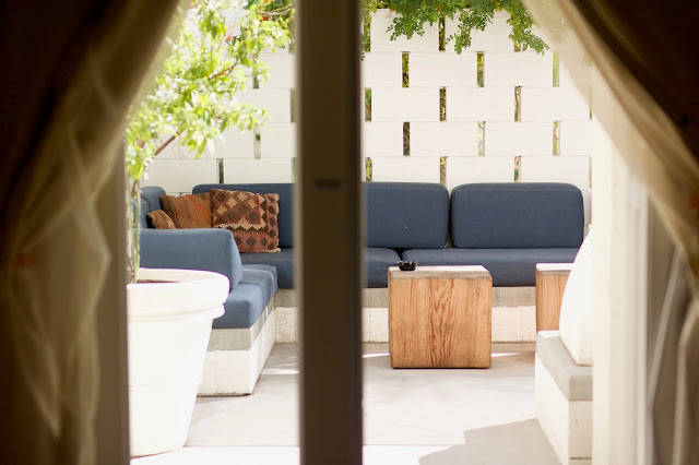The Ace Hotel & Swim Club suite private patio
