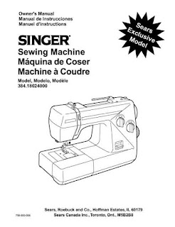 Kenmore 384.18024000 Sewing Machine Instruction Manual.