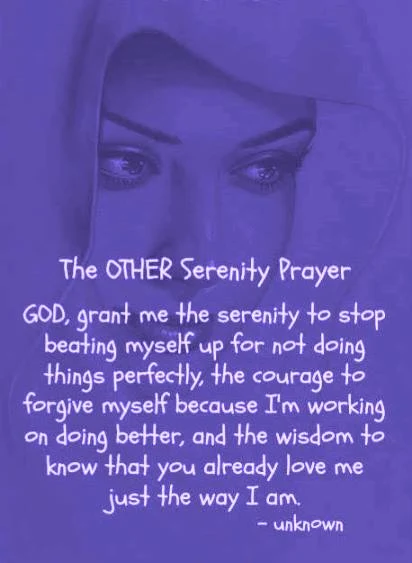 The Other Serenity Prayer - perfect for Midlife women