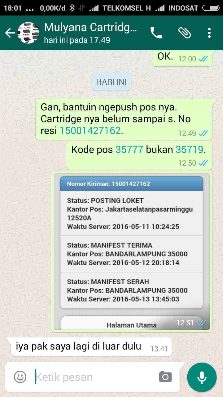 Menelusuri Kiriman Paket Pos Kilat Khusus