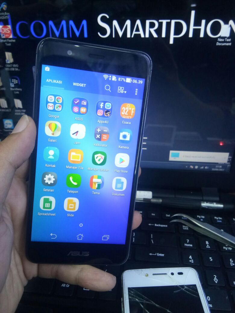 Asus ZenFone 3 Max X008DA (ZC520TL) Nougat FRP Bypass