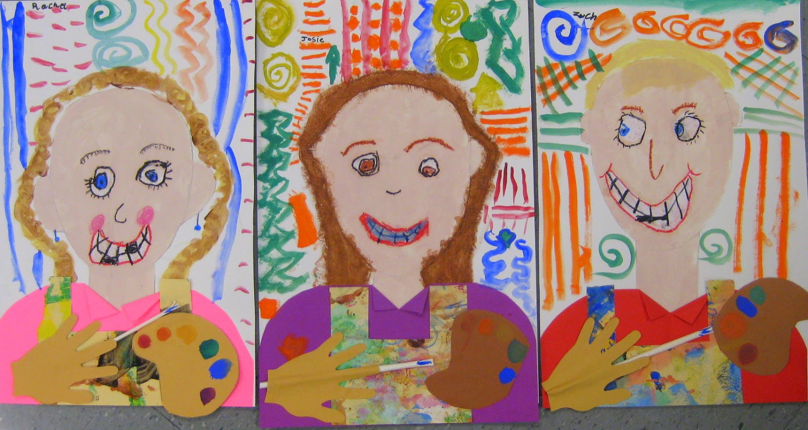 cassie-stephens-in-the-art-room-kindergarten-self-portraits-as-artists