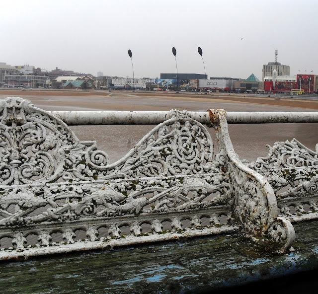 Blackpool Central Pier benches