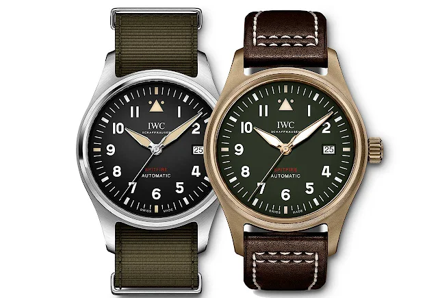 IWC Pilot’s Watch Automatic Spitfire IW326801 and IW326802