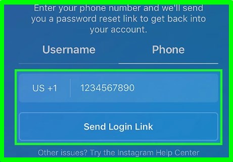 How to Reset My Instagram Password Using My Phone Number