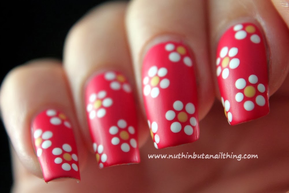 2. Step-by-Step Flower Nail Art Design - wide 1