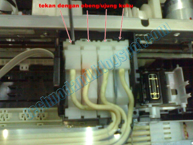 Cara Membongkar Casing dan Mengganti  Head Printer EPSON L110, L300, L310, L210