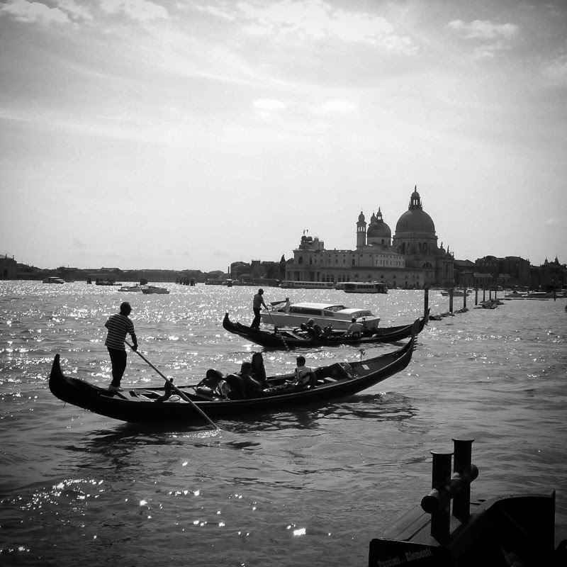 Beautiful Black and White Venice by Michael Hogg