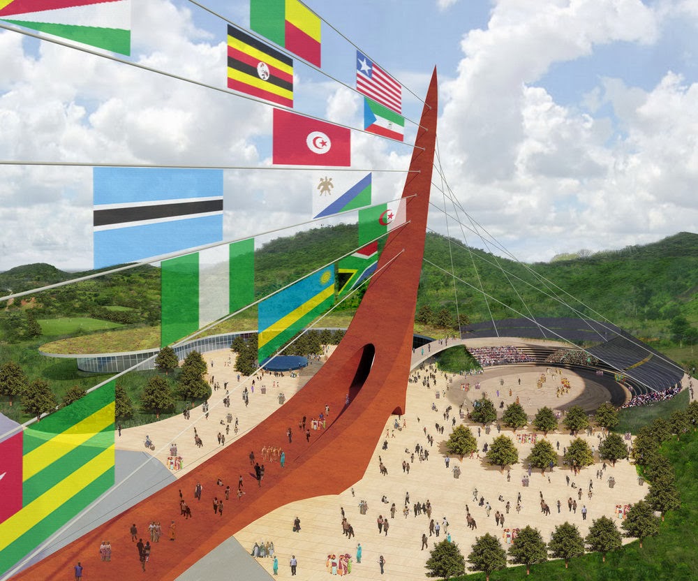 Photos of Nigeria Abuja City Gate Present and Future Design