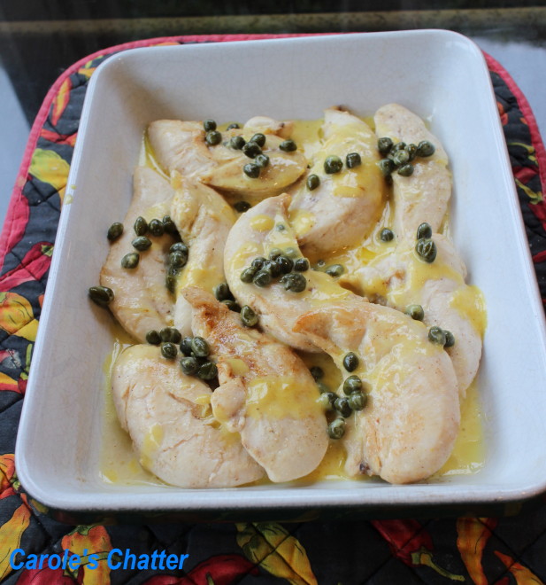 Carole's Chatter Caper Cream Chicken Tenders Revisited