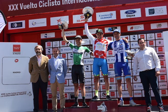 Finalizó una brillante Vuelta a la Comunidad de Madrid con Óscar Sevilla en lo más alto
