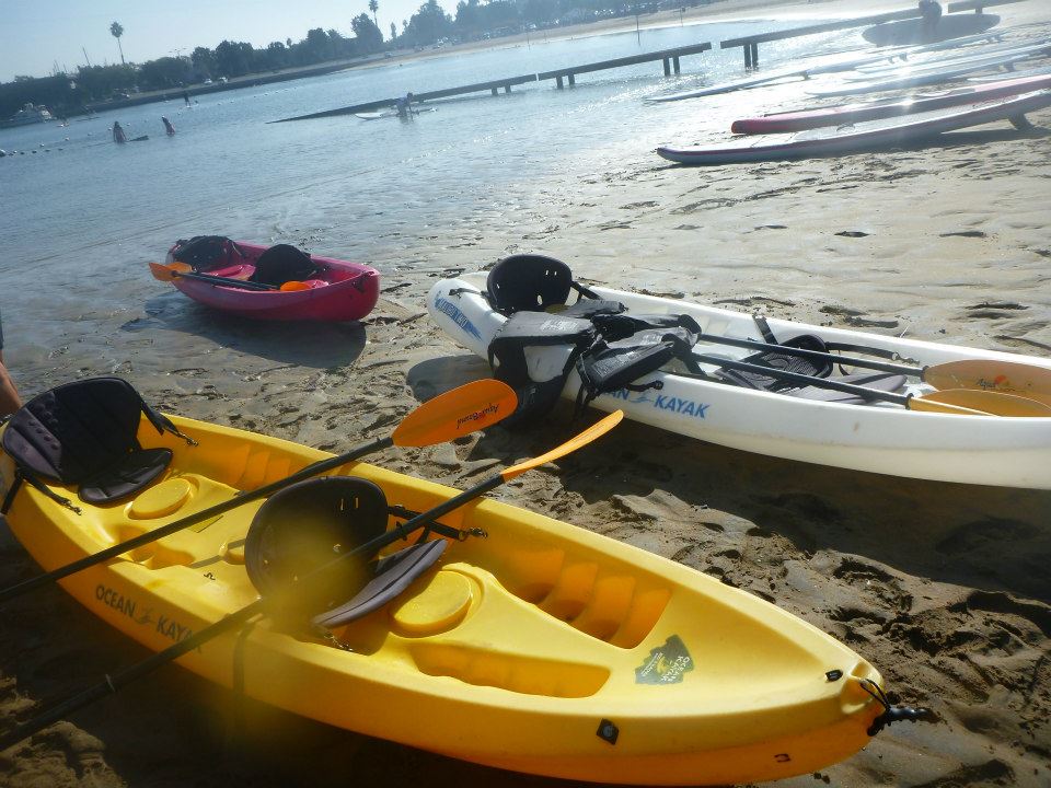Kayaking Trip to Marina Del Rey Fall Quarter 2012 Bruin!